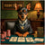 Tiny in size but big in bluff—Teeny Teaser showcases a Miniature Pinscher dressed to deal and destined to dazzle. A must for casino and dog lovers.