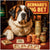 Saint Bernard playing poker surrounded by dog-themed casino treats and beverages in Bernard's Big Bet