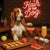 Hair of the Dog Basset Hound 003 Ruff & Ready Funny Canine Art neon lights, bacon-woven flair, and egg murals