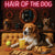 Hair of the Dog Beagle 007 Ruff & Ready Funny Canine Art neon lights, bacon-woven flair, and egg murals