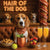 Hair of the Dog Beagle 010 Ruff & Ready Funny Canine Art neon lights, bacon-woven flair, and egg murals