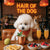 Hair of the Dog Bichon Frise 009 Ruff & Ready Funny Canine Art neon lights, bacon-woven flair, and egg murals