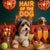 Hair of the Dog Biewer Terrier 003 Ruff & Ready Funny Canine Art neon lights, bacon-woven flair, and egg murals