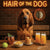 Hair of the Dog Bloodhound 009 Ruff & Ready Funny Canine Art neon lights, bacon-woven flair, and egg murals