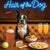 Hair of the Dog Boston Terrier 013 Ruff & Ready Funny Canine Art neon lights, bacon-woven flair, and egg murals