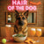 Hair of the Dog German Shepherd 012 Ruff & Ready Funny Canine Art neon lights, bacon-woven flair, and egg murals