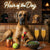 Hair of the Dog Great Dane 002 Ruff & Ready Funny Canine Art neon lights, bacon-woven flair, and egg murals
