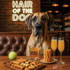 Hair of the Dog Great Dane 013 Ruff & Ready Funny Canine Art neon lights, bacon-woven flair, and egg murals