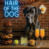 Hair of the Dog Great Dane 020 Ruff & Ready Funny Canine Art neon lights, bacon-woven flair, and egg murals