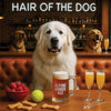 Hair of the Dog Great Pyrenees 011 Ruff & Ready Funny Canine Art neon lights, bacon-woven flair, and egg murals