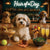 Hair of the Dog Havanese 003 Ruff & Ready Funny Canine Art neon lights, bacon-woven flair, and egg murals