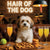 Hair of the Dog Havanese 008 Ruff & Ready Funny Canine Art neon lights, bacon-woven flair, and egg murals