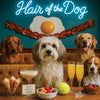 Hair of the Dog Havanese 015 Ruff & Ready Funny Canine Art neon lights, bacon-woven flair, and egg murals