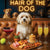 Hair of the Dog Havanese 016 Ruff & Ready Funny Canine Art neon lights, bacon-woven flair, and egg murals