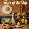 Hair of the Dog Italian Greyhound 015 Ruff & Ready Funny Canine Art neon lights, bacon-woven flair, and egg murals