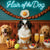 Hair of the Dog Japanese Chin 008 Ruff & Ready Funny Canine Art neon lights, bacon-woven flair, and egg murals