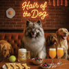 Hair of the Dog Keeshond 009 Ruff & Ready Funny Canine Art neon lights, bacon-woven flair, and egg murals