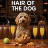 Hair of the Dog Labradoodle 006 Ruff & Ready Funny Canine Art neon lights, bacon-woven flair, and egg murals
