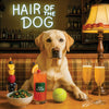 Hair of the Dog Labrador Retriever 009 Ruff & Ready Funny Canine Art neon lights, bacon-woven flair, and egg murals