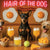 Hair of the Dog Miniature Pinscher 012 Ruff & Ready Funny Canine Art neon lights, bacon-woven flair, and egg murals