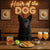 Hair of the Dog Mudi 001 Ruff & Ready Funny Canine Art neon lights, bacon-woven flair, and egg murals