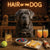 Hair of the Dog Neapolitan Mastiff 016 Ruff & Ready Funny Canine Art neon lights, bacon-woven flair, and egg murals