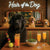 Hair of the Dog Newfoundland 002 Ruff & Ready Funny Canine Art neon lights, bacon-woven flair, and egg murals