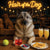 Sunrise Snout shines with Norwegian Elkhound 007 under neon lights, bacon-woven flair, and egg murals. Ruff, ready, ridiculously fun dog art on metal!