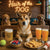 Sunrise Snout shines with Norwegian Lundehund 003 under neon lights, bacon-woven flair, and egg murals. Ruff, ready, ridiculously fun dog art on metal!
