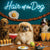 Hair of the Dog Pekingese 002 Ruff & Ready Funny Canine Art neon lights, bacon-woven flair, and egg murals