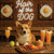 Hair of the Dog Pembroke Welsh Corgi 004 Ruff & Ready Funny Canine Art neon lights, bacon-woven flair, and egg murals
