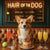 Hair of the Dog Pembroke Welsh Corgi 005 Ruff & Ready Funny Canine Art neon lights, bacon-woven flair, and egg murals