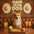 Hair of the Dog Pembroke Welsh Corgi 018 Ruff & Ready Funny Canine Art neon lights, bacon-woven flair, and egg murals