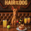 Hair of the Dog Pharaoh Hound 006 Ruff & Ready Funny Canine Art neon lights, bacon-woven flair, and egg murals