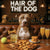 Hair of the Dog Pit Bull 009 Ruff & Ready Funny Canine Art neon lights, bacon-woven flair, and egg murals