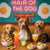 Hair of the Dog Pit Bull 012 Ruff & Ready Funny Canine Art neon lights, bacon-woven flair, and egg murals
