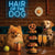 Hair of the Dog Pomeranian 006 Ruff & Ready Funny Canine Art neon lights, bacon-woven flair, and egg murals