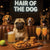 Hair of the Dog Pug 009 Ruff & Ready Funny Canine Art neon lights, bacon-woven flair, and egg murals