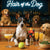 Hair of the Dog Rat Terrier 004 Ruff & Ready Funny Canine Art neon lights, bacon-woven flair, and egg murals