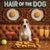 Hair of the Dog Russell Terrier 004 Ruff & Ready Funny Canine Art neon lights, bacon-woven flair, and egg murals