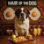 Hair of the Dog Saint Bernard 008 Ruff & Ready Funny Canine Art neon lights, bacon-woven flair, and egg murals