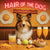 Hair of the Dog Shetland Sheepdog 005 Ruff & Ready Funny Canine Art neon lights, bacon-woven flair, and egg murals