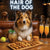 Hair of the Dog Shetland Sheepdog 010 Ruff & Ready Funny Canine Art neon lights, bacon-woven flair, and egg murals