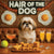 Hair of the Dog Shih Tzu 001 Ruff & Ready Funny Canine Art neon lights, bacon-woven flair, and egg murals