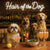 Hair of the Dog Shih Tzu 004 Ruff & Ready Funny Canine Art neon lights, bacon-woven flair, and egg murals