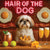 Hair of the Dog Shih Tzu 005 Ruff & Ready Funny Canine Art neon lights, bacon-woven flair, and egg murals