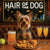 Hair of the Dog Silky Terrier 012 Ruff & Ready Funny Canine Art neon lights, bacon-woven flair, and egg murals