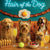 Hair of the Dog Silky Terrier 015 Ruff & Ready Funny Canine Art neon lights, bacon-woven flair, and egg murals