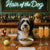 Hair of the Dog Tibetan Terrier 005 Ruff & Ready Funny Canine Art neon lights, bacon-woven flair, and egg murals
