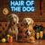 Hair of the Dog Weimaraner 002 Ruff & Ready Funny Canine Art neon lights, bacon-woven flair, and egg murals